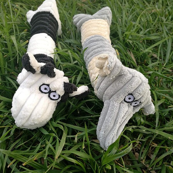 Juguete Peluche Perro Mascota Masticable Animales Calidad Color Variante Vaca