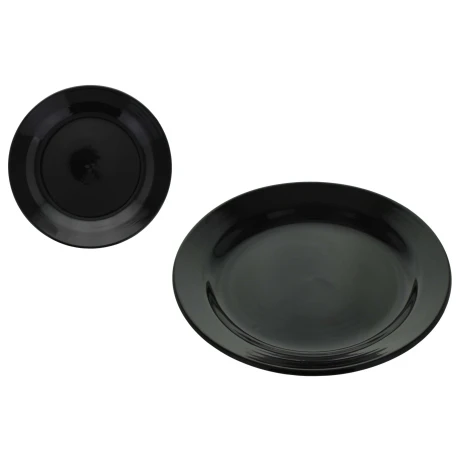 PLATO POSTRE CERAMICA NEGRO 19CM DIAM 2CM ALTO 23958 PLATO POSTRE CERAMICA NEGRO 19CM DIAM 2CM ALTO 23958