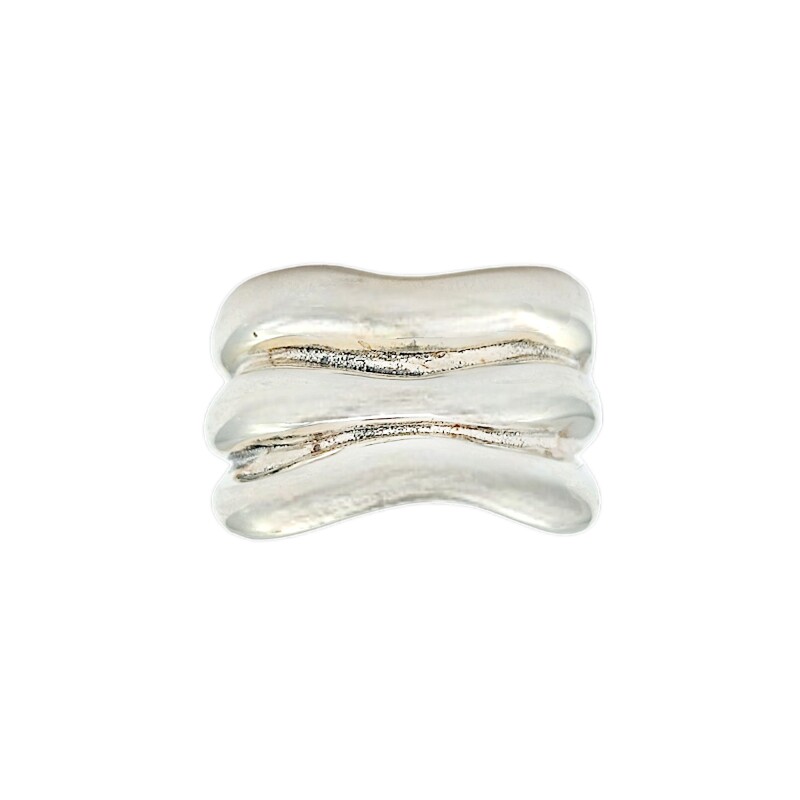 Anillo Triple-Plata 925 Inflada-Sin Piedra-AN3063 sinpiedra