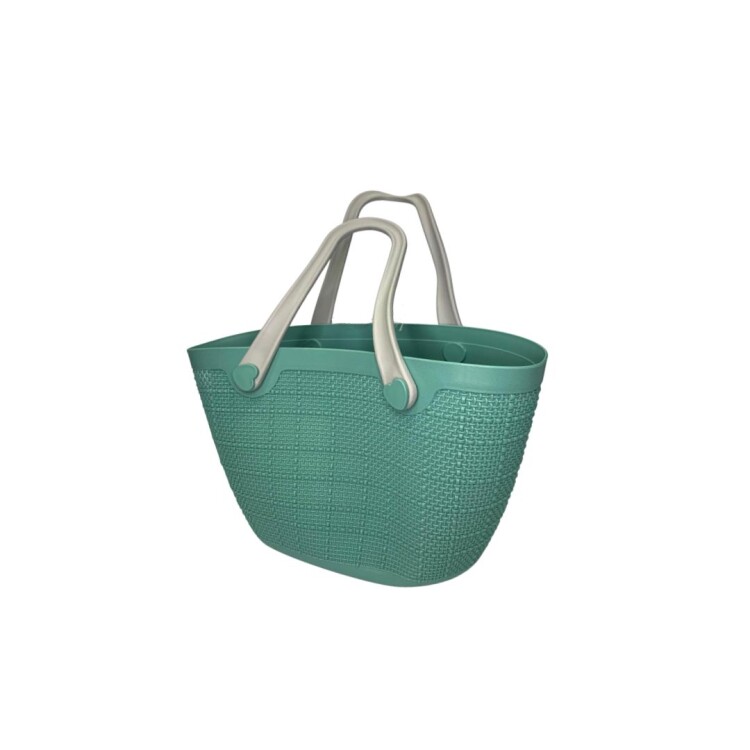 CESTO CANASTO TIPO BOLSA CON ASAS 30X17,4X34CM CESTO CANASTO TIPO BOLSA CON ASAS 30X17,4X34CM