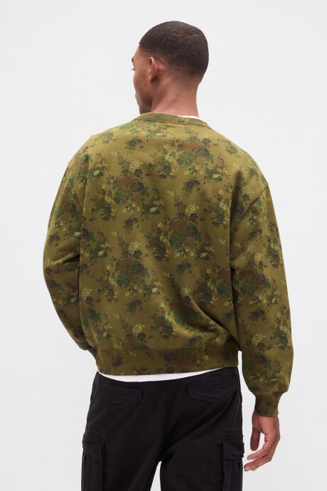 Buzo Deportivo Logo Gap Hombre Floral Print