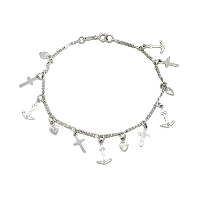 Pulsera Marinera-Plata 925-Sin piedra-PU3279 sinpiedra