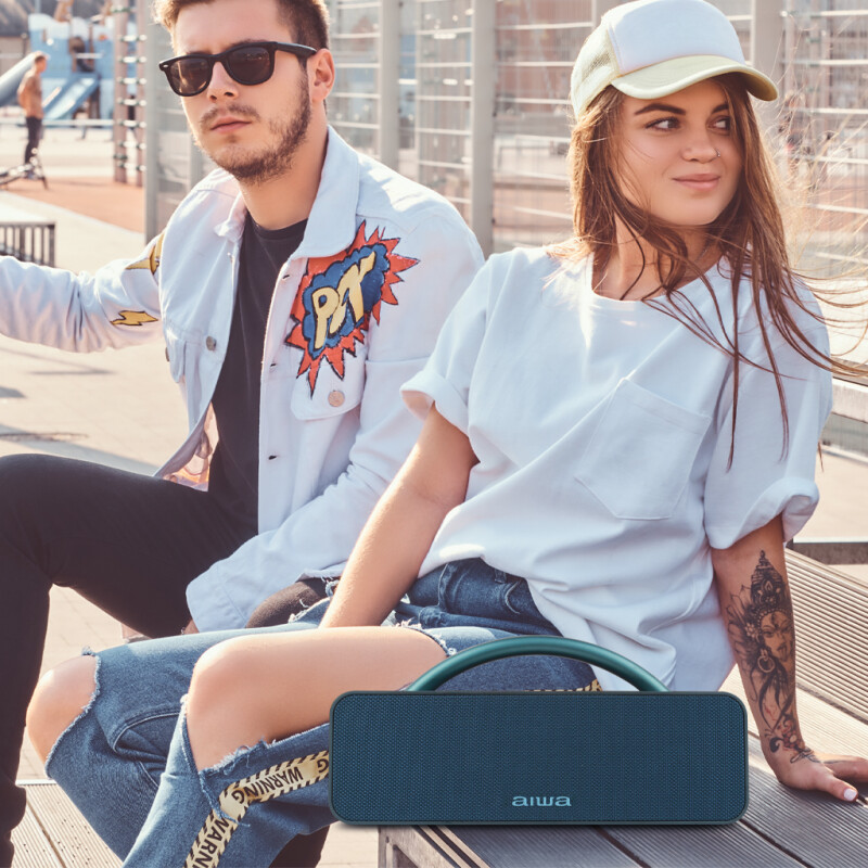 Parlante Portátil 30W PMPO | Bluetooth | TWS | AIWA | AW-S80BT Parlante Portátil 30W PMPO | Bluetooth | TWS | AIWA | AW-S80BT