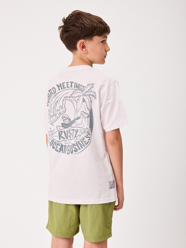 T-SHIRT BRIO TEEN RUSTY Blanco