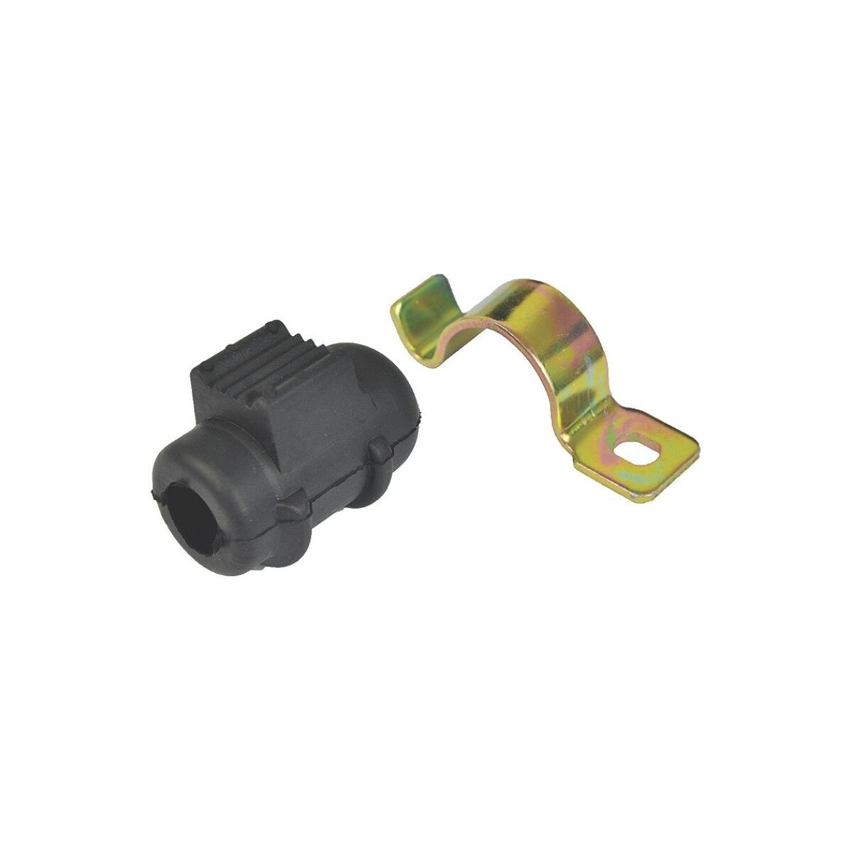 KIT DE GOMA + ABRAZADERA SUSPENSION DELANTERA 20MM (EXTERNO) 