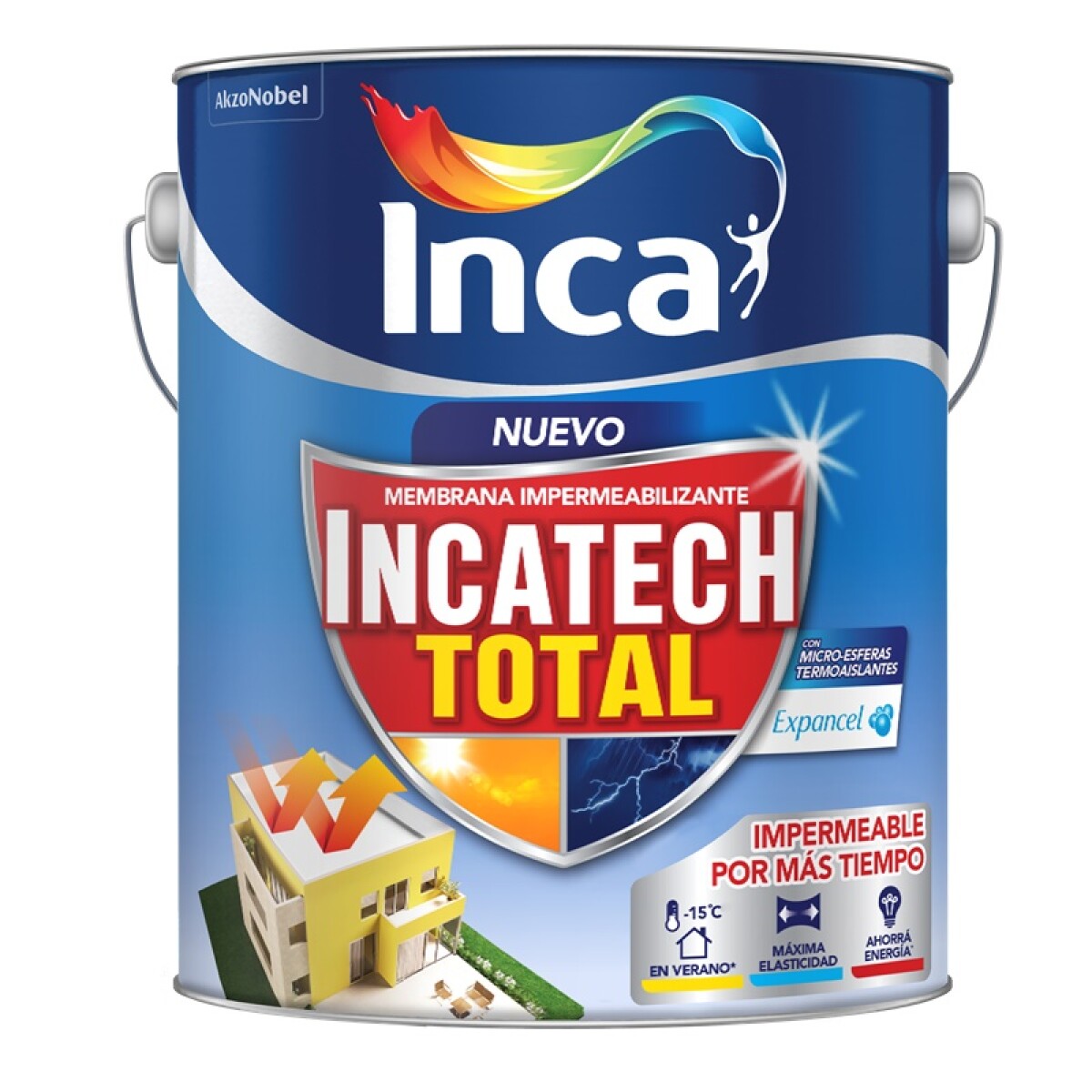 MEMBRANA LIQUIDA INCATECH TOTAL BLANCO 20 Kg. 