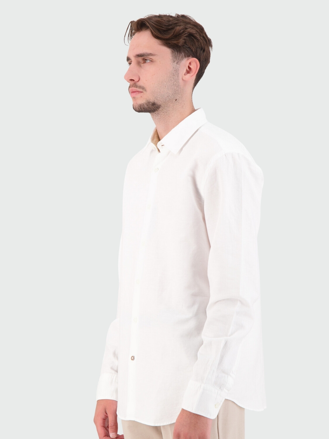 BOSS - Camisa HAL-Kent C3 Blanco