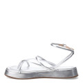 Sandalias de Mujer Miss Carol DAVV con tiras finas Plateado