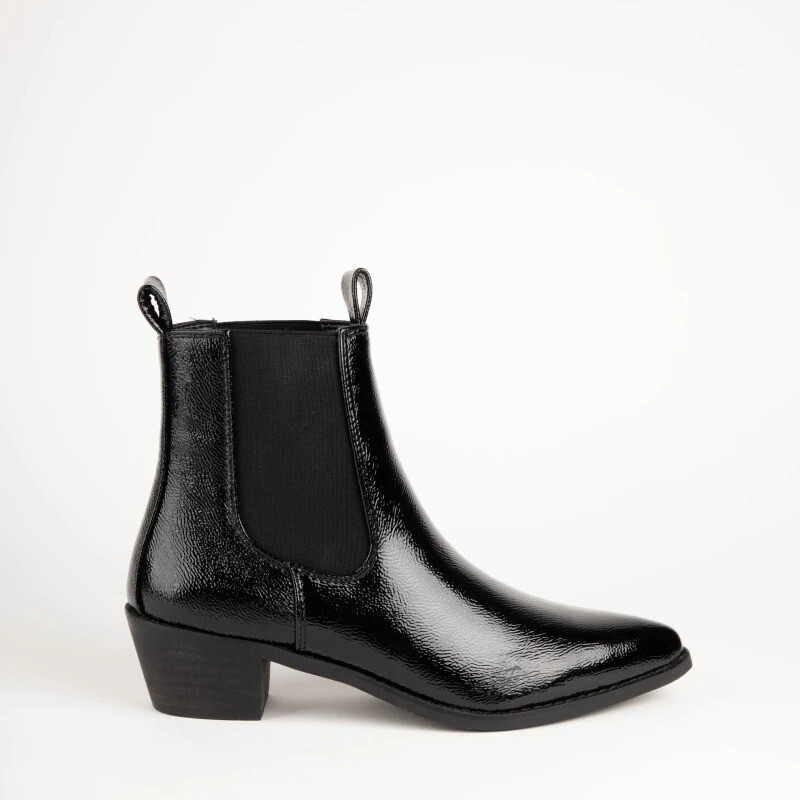 Bota DC KRISTENA Charol Negro Bota DC KRISTENA Charol Negro
