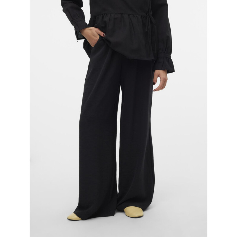VMALVA H/W WIDE PANT WVN GA EXP BLACK