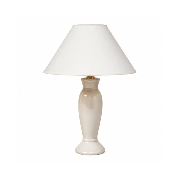 Lampara Columna Blanca Q271060-2 25/41 cms. Lampara Columna Blanca Q271060-2 25/41 cms.
