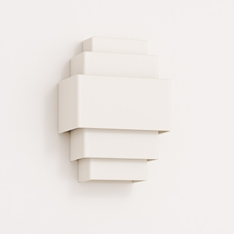 ARTEFACTO DECORATIVO DE PARED KAN Artefacto Decorativo De Pared Kan Blanco