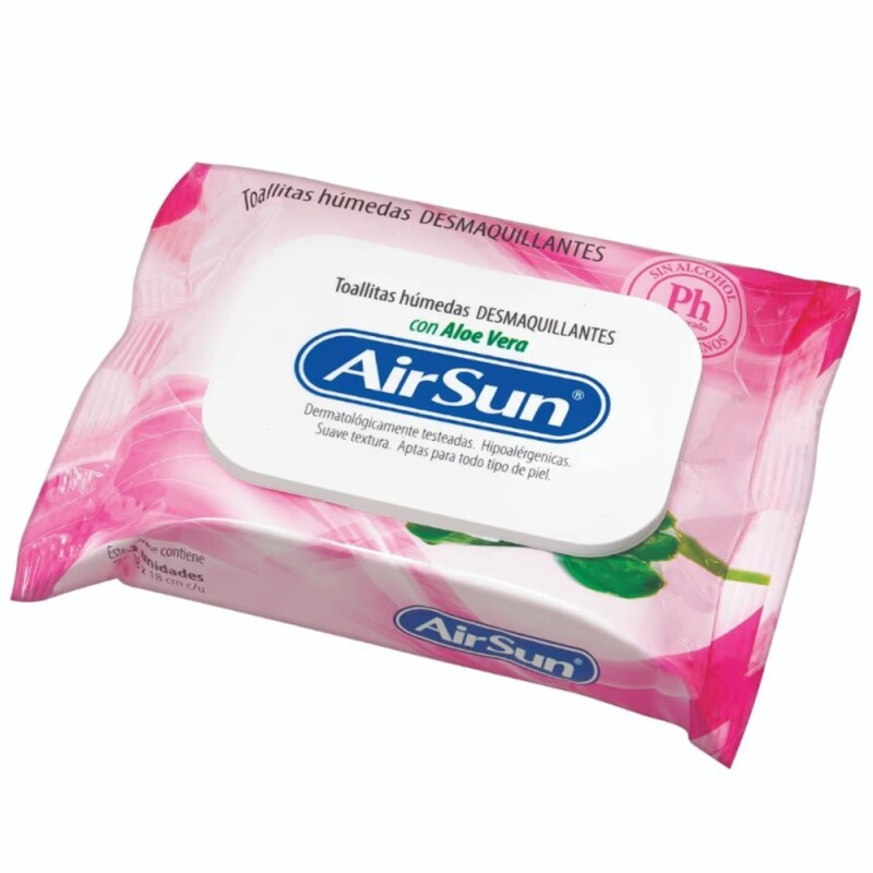 Toallitas Desmaquillantes Airsun 20 Uds. Toallitas Desmaquillantes Airsun 20 Uds.