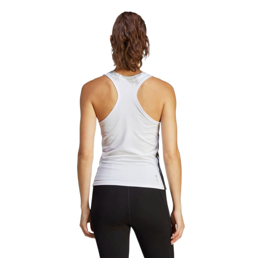 Musculosa de Mujer Adidas Aeroready Train Essentials Blanco - Negro