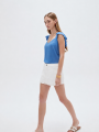 Short Pollera Vaskar Marfil / Off White