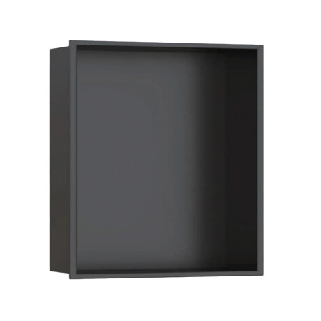 MOBILIARIO BAÑO NICHO ACERO INOXIDABLE SS304 NEGRO 30X30X12 000