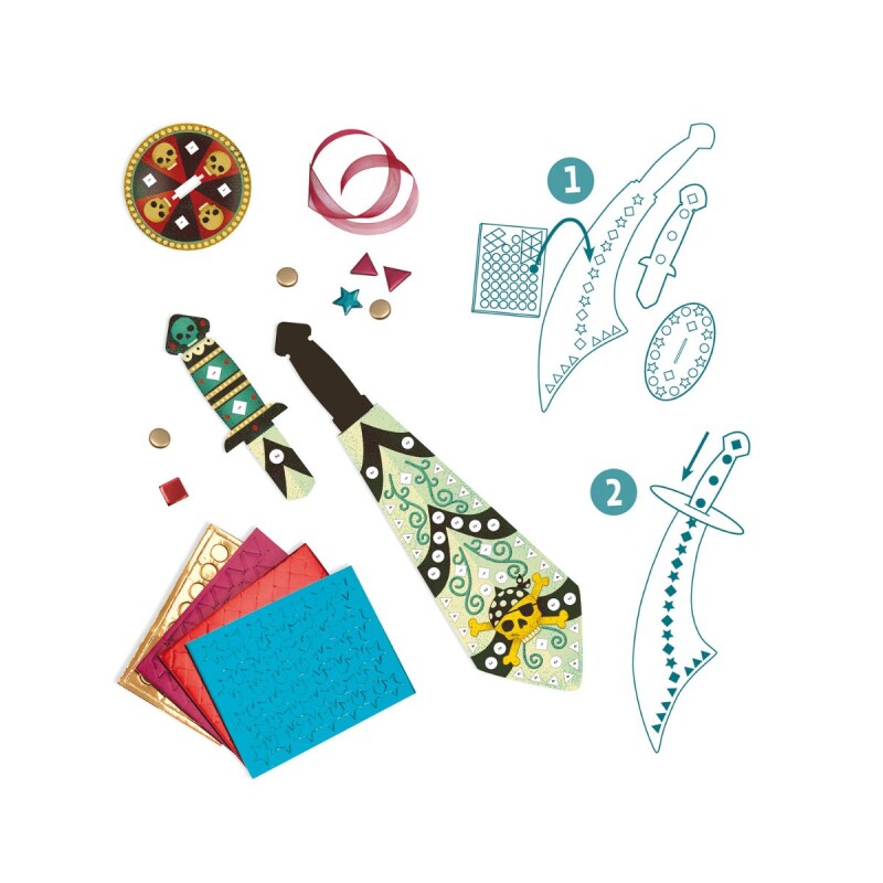 Espada de juguete Set de manualidades Do it yourself Espada de juguete Set de manualidades Do it yourself