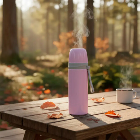 Termo Liso De Colores 500 ml Lila