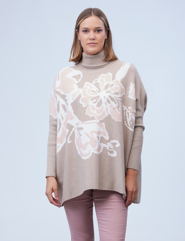 Polera Oversize MULTI/ROSA