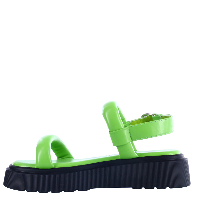 Sandalias de Mujer Miss Carol GOGA con tiras acolchonadas Verde