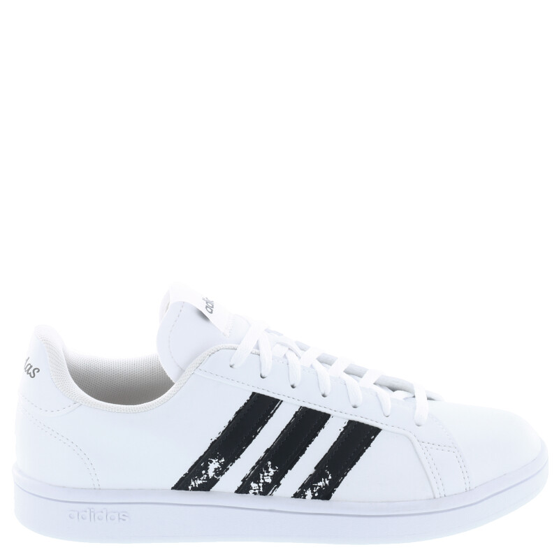 Championes de Mujer Adidas Grand Court Base Blanco - Negro