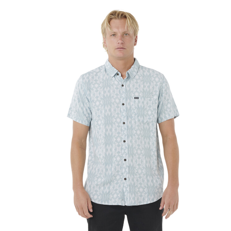 Camisa Rip Curl Fun Times - Celeste Camisa Rip Curl Fun Times - Celeste
