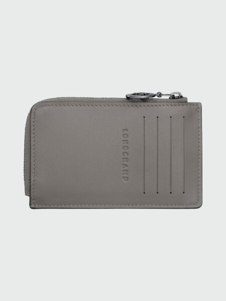 Longchamp - CARD HOLDER LE PLIAGE XTRA Gris