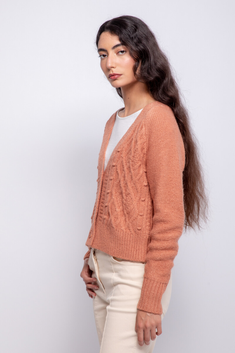 CARDIGAN MELODIA Siena Terroso