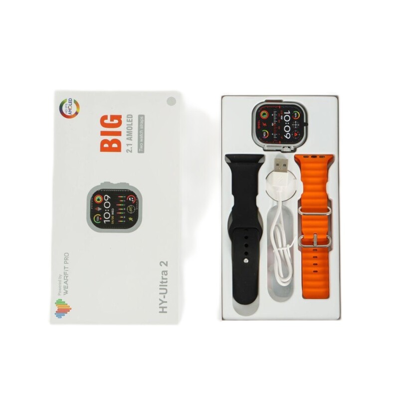 Reloj Smartwatch HY Ultra 2 incluye 2 correas intercambiables Reloj Smartwatch HY Ultra 2 incluye 2 correas intercambiables