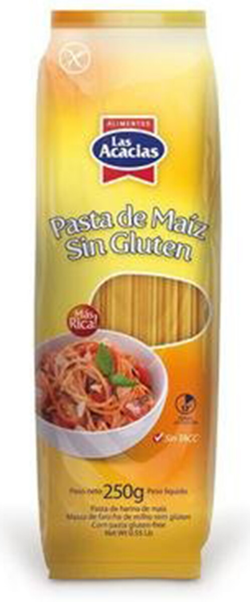 Fideos spaghetti LAS ACACIAS maiz sin gluten 300g 