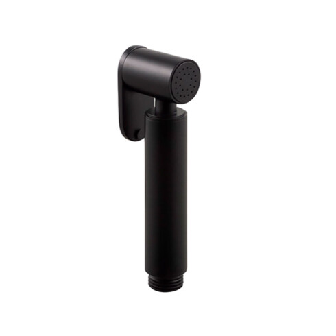 Telefono Round Negro Para Ducha Higienica 127X43Mm NEGRO