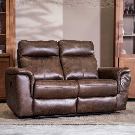 Sillón Reclinable Thomas 2 Cuerpos Choco Chocolate