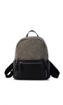 MOCHILA MIRIAM NEGRO C/CENIZA