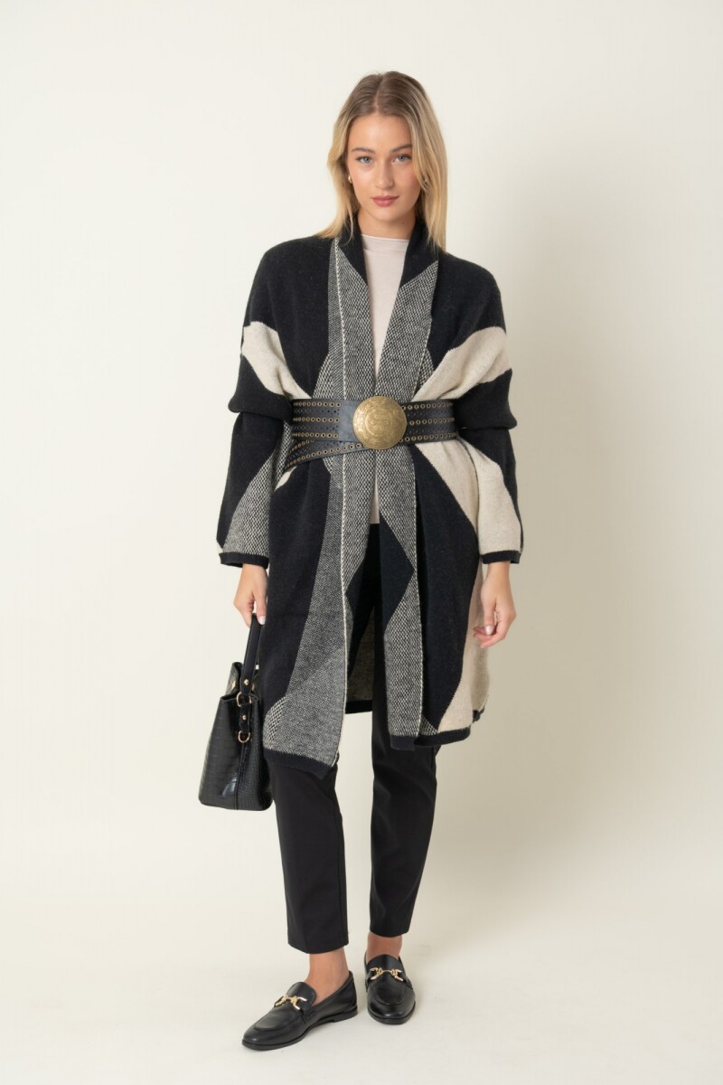 SACO CORNALINA - Negro 
