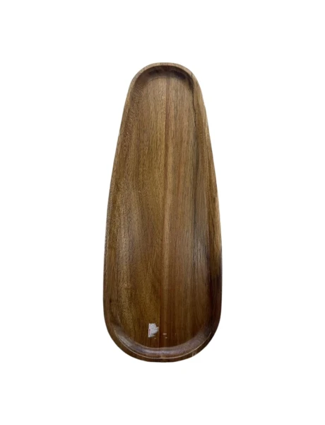 BANDEJA OVAL 12x30CM MADERA BAMBOO BANDEJA OVAL 12x30CM MADERA BAMBOO