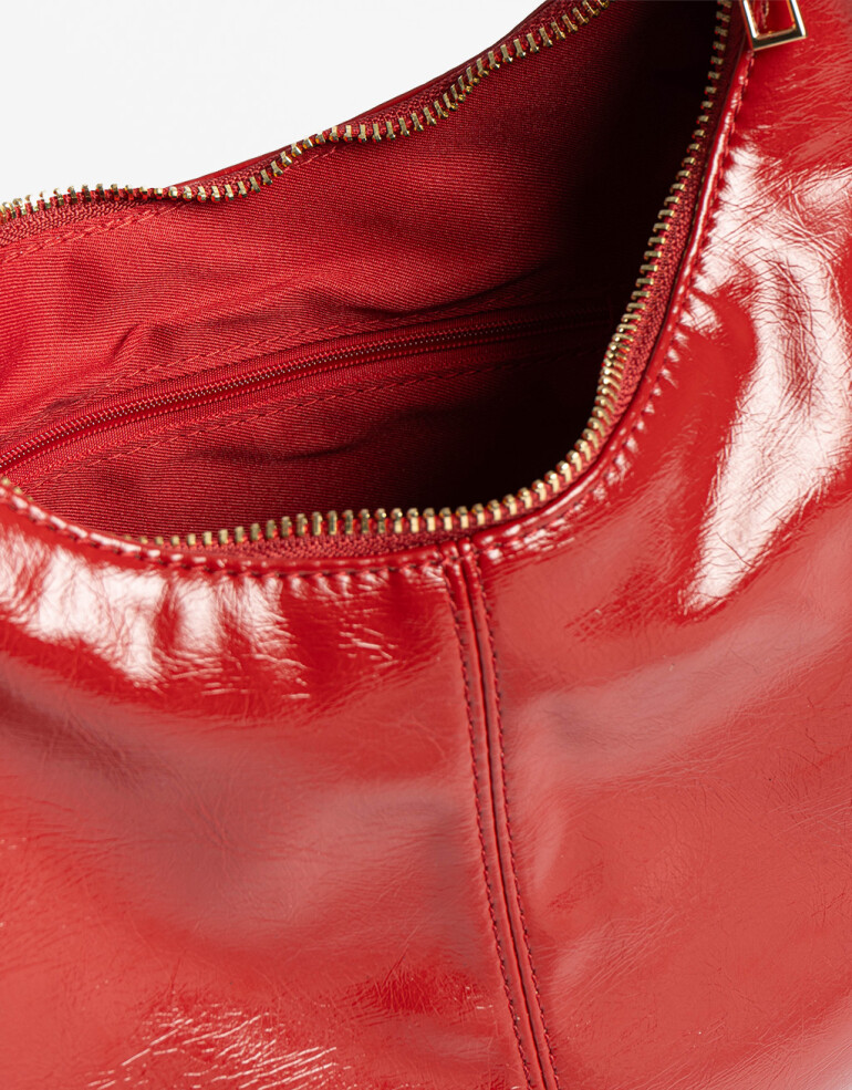 Saca Saca Con Pieza Metálica - Rojo Labial