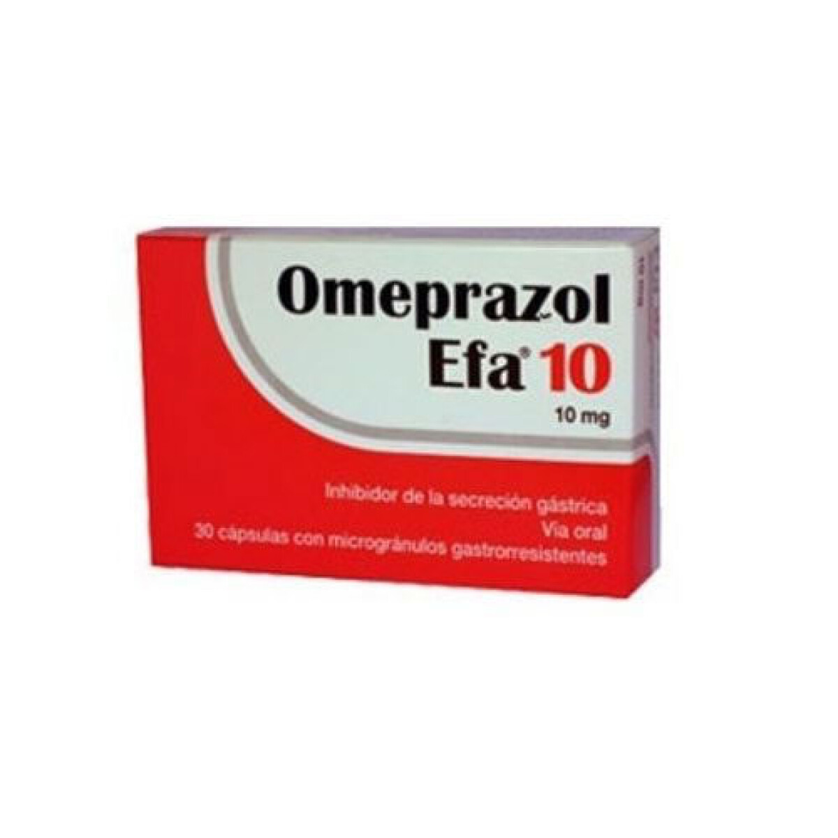 Omeprazol EFA 10 mg x30 Cápsulas | Protección Estomacal y Tratamiento de Acidez 