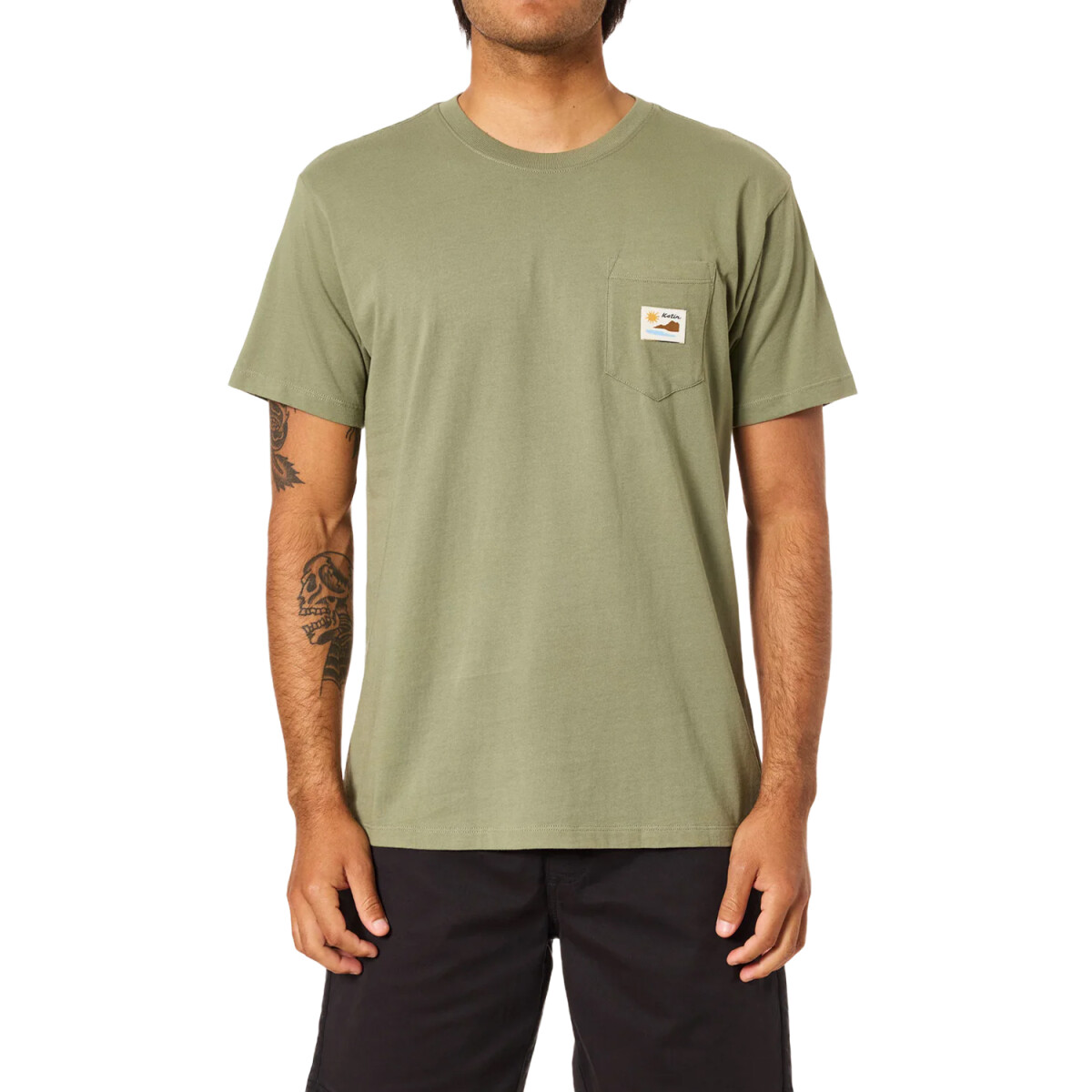 Remera Katin Sunstone Pocket - Verde 