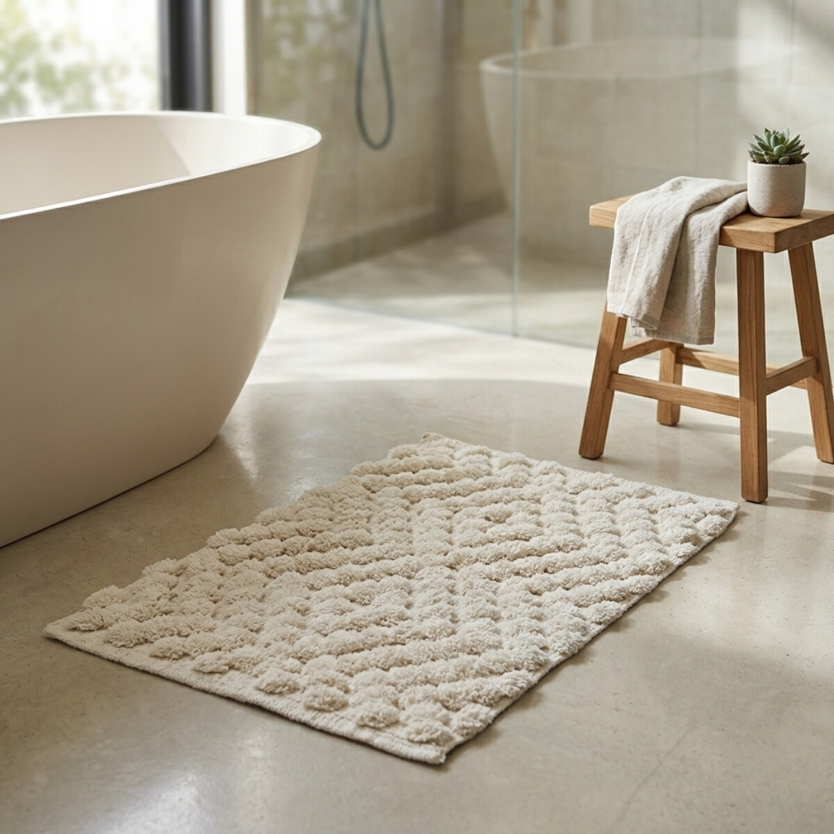 Alfombra soft 40x60cm zigzag - ZIGZAG 
