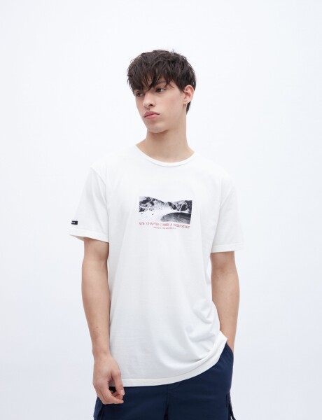 Remera Weston Off white