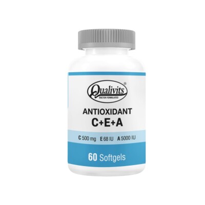 Antioxidant C+e+a Qualivits 60 Caps. Antioxidant C+e+a Qualivits 60 Caps.