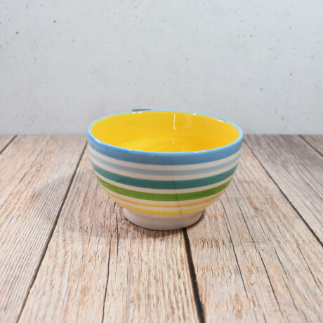 Bowl de cerámica con lineas Bowl de cerámica con lineas