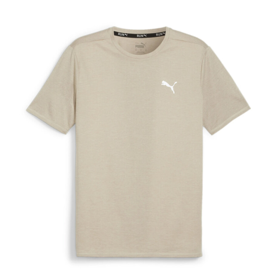 Remera de Hombre Puma Favourite Heather Beige Arena