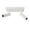 NANO ARTEFACTO MADISON ADOSAR ORIENTABLE (X2) Luminaria Nano Madison Orientable de Adosar x2 Blanco