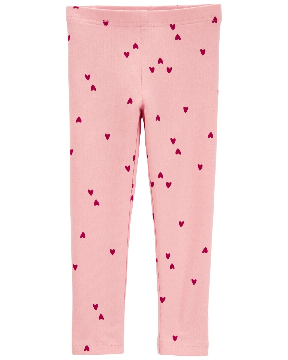 Calza de algodón, diseño corazones. Talles 3-24M 