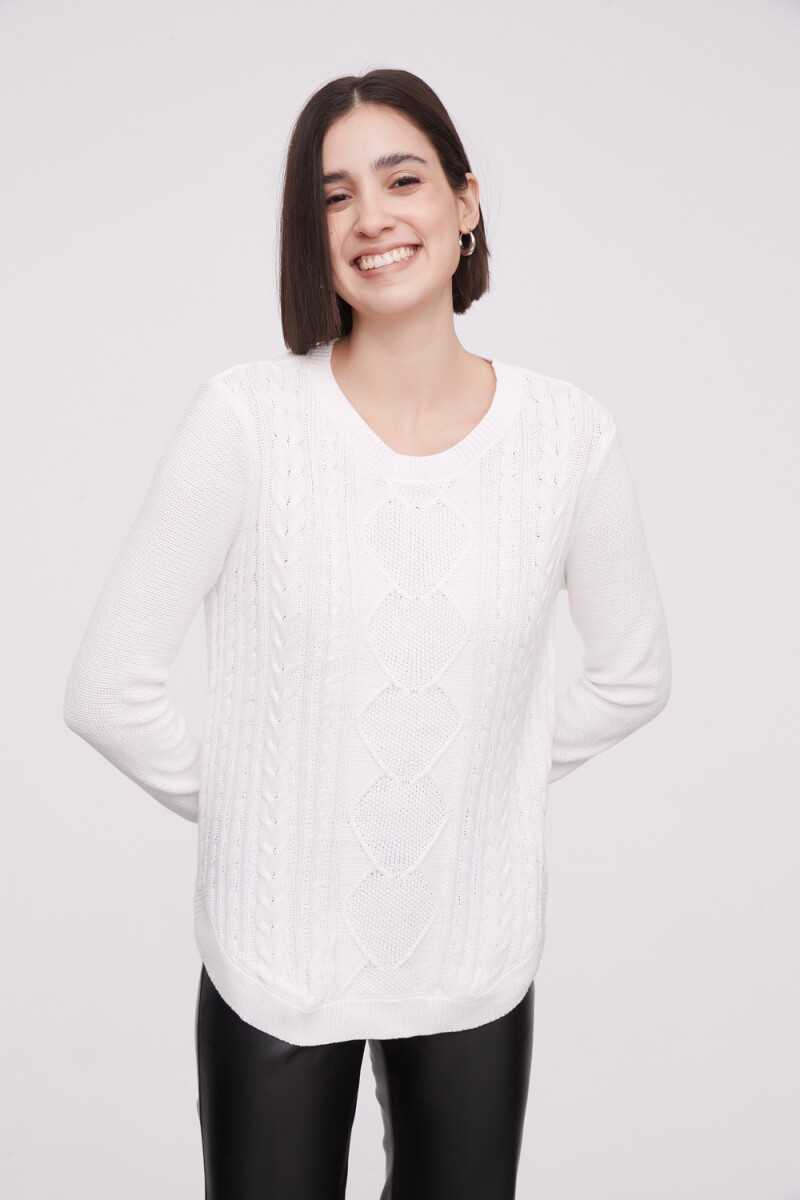 Sweater Aspasia - Marfil / Off White 