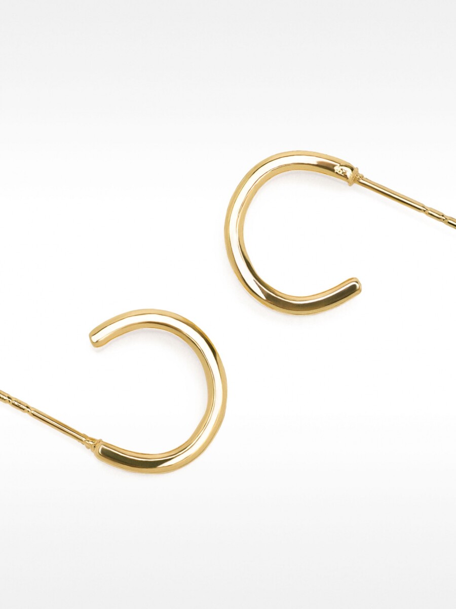 Aros Pequeños Básicos dorado