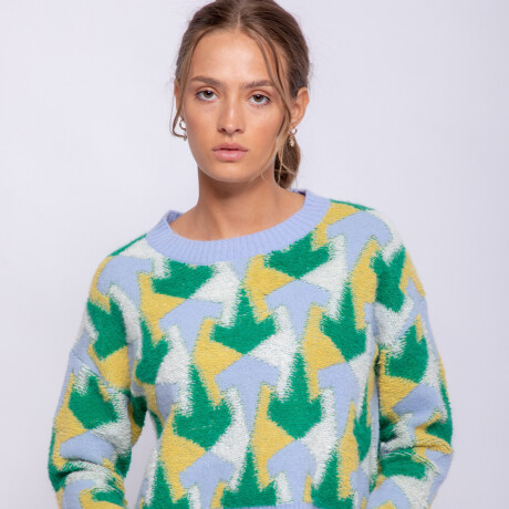 SWEATER RUTH Celeste Cielo