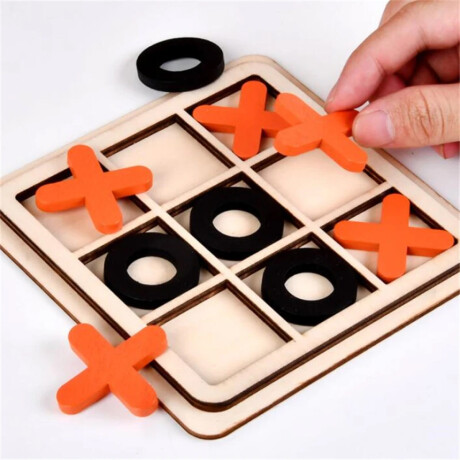 Juego De Mesa Tateti Xl Rojo