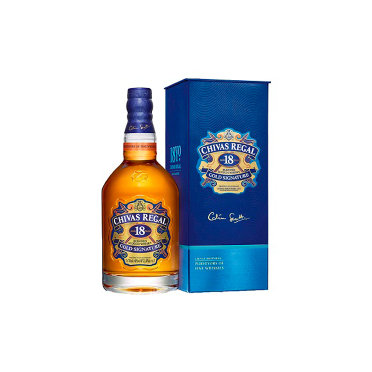 Whisky Escocés Chivas Regal 18 Años - 750 ml 